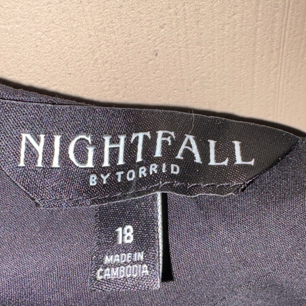 #T311- NWOT - Torrid Nightfall Corset Midi Dress- sz 18 - Picture 9 of 9
